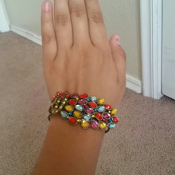 Peacock bracelet - Picture 2 of 3