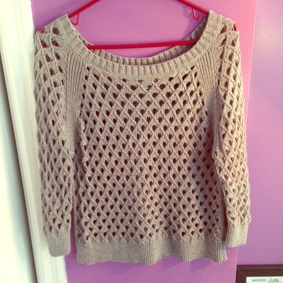Gray Knit Sweater