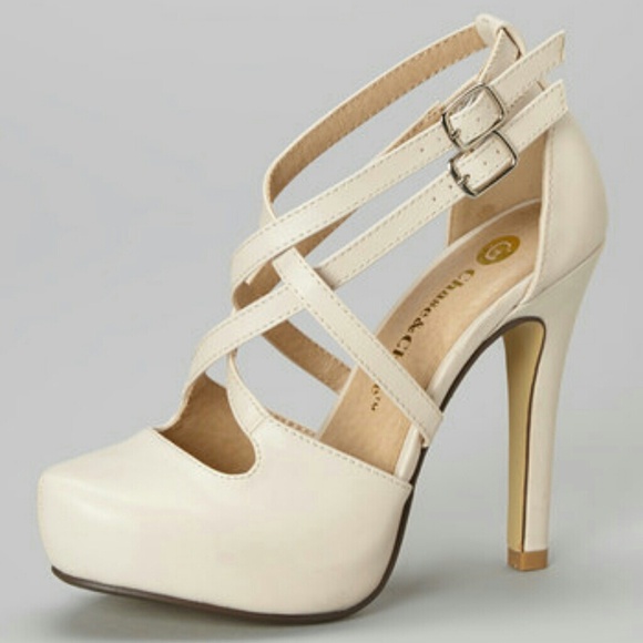 Chase and Chloe Diana Strap Pump
