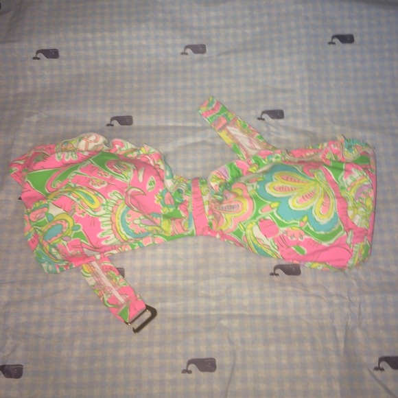 EUC lilly pulitzer swimsuit top