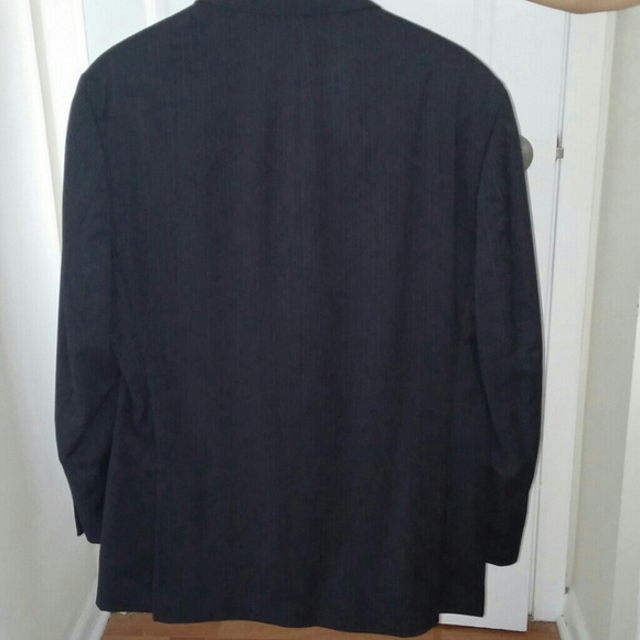 pinstripe dark charcoal suit - Picture 3 of 4