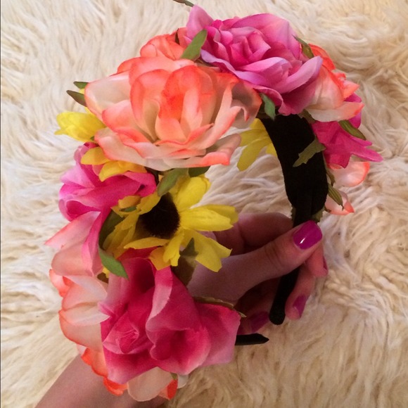 Beautiful flower headband