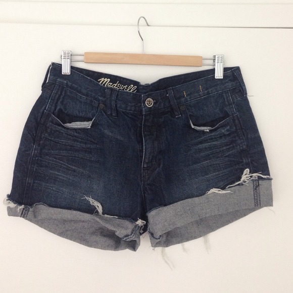 Madewell cut-off denim shorts