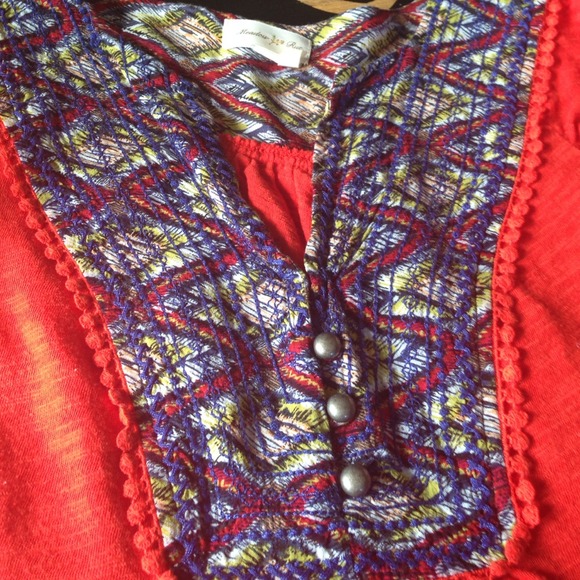 Anthropologie Peasant Henley - Picture 3 of 3