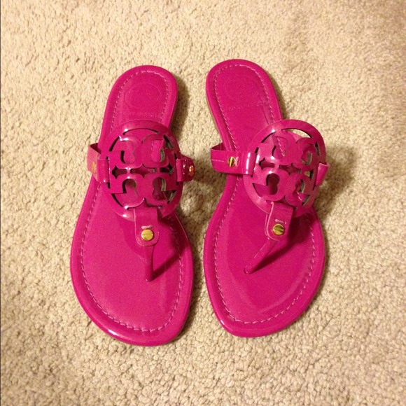 Fuchsia Tory Burch Sandals