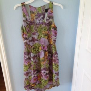 Modcloth Hi-Low Floral Dress.