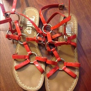 Juicy couture Gladiator sandals
