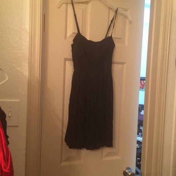 Little black bralet dress