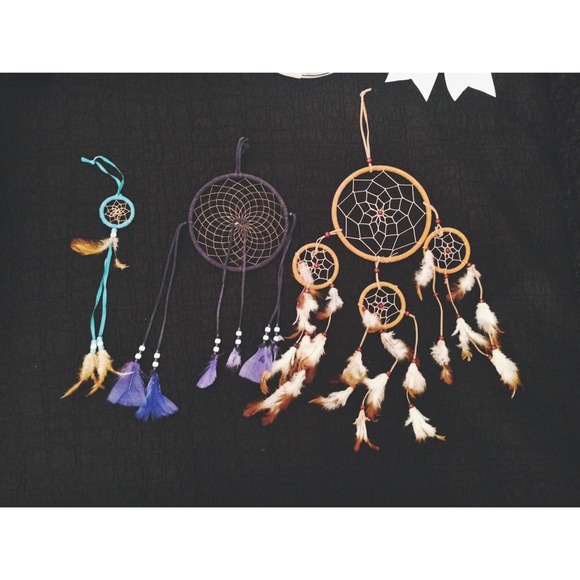 Three dream catchers
