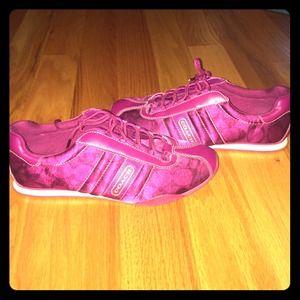 Never been worn coach shoes. Women's 7.5