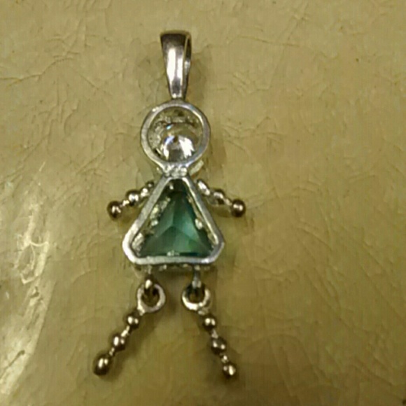 Necklace without chain. 925 - Picture 2 of 3