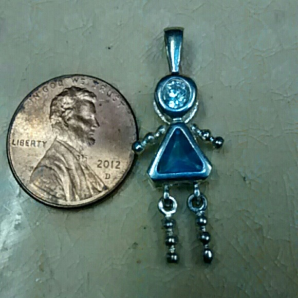 Necklace without chain. 925 - Picture 3 of 3