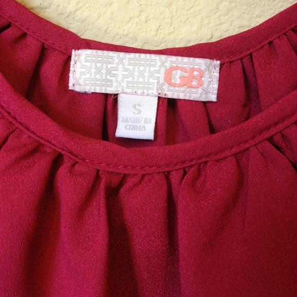 ❌SOLD❌ Raspberry-Colored Dress - Picture 3 of 3