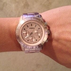 SOLD! Fossil Rose Gold Watch