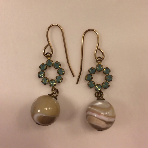 Anthropologie bangle earrings
