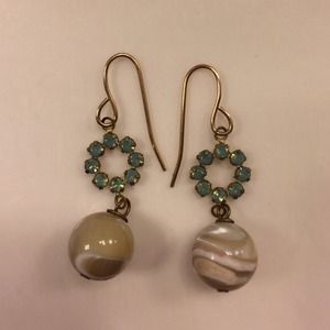 Anthropologie bangle earrings