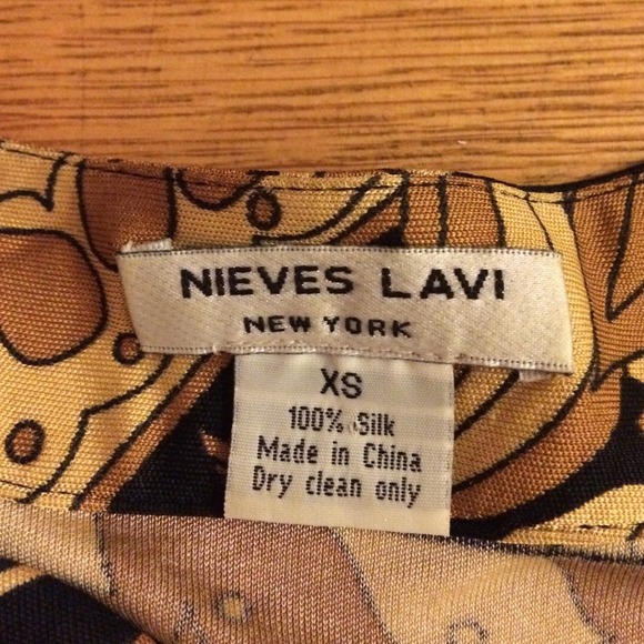 Nieves Lavi blouse silk blouse - Picture 2 of 4