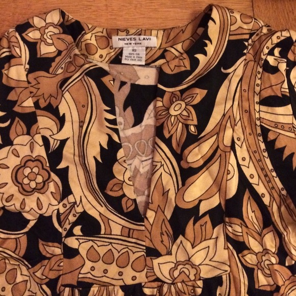 Nieves Lavi blouse silk blouse - Picture 3 of 4