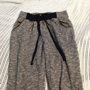 Heather grey sweatpants! Worn once!