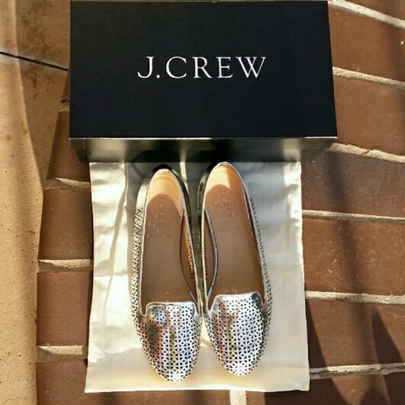 J. Crew Shoes - 🌷 FLASH SALE 🌷{j. crew} Silver Slippers