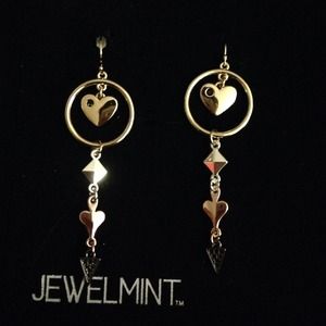 Gold Dangle Earrings