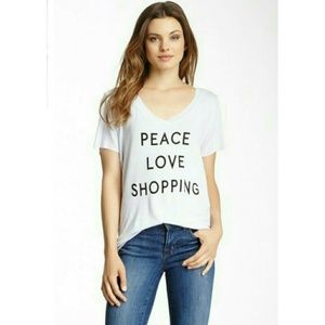 Project Social Tops - Peace Love Shopping T ✌💘💵 Project Social Tops - Peace Love Shopping T ✌💘💵