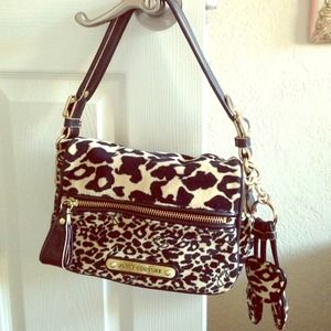 PRICE REDUCED! Juicy Couture leopard print handbag