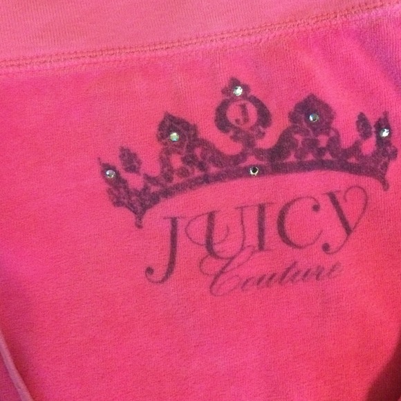 Hot Pink Juicy Couture Sweatpants - Picture 2 of 4