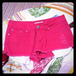 Forever 21 cut off jeans