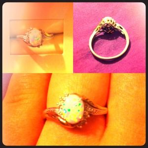 Real Opal Ring
