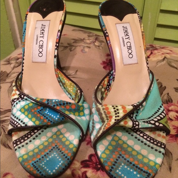 Jimmy Choo slides
