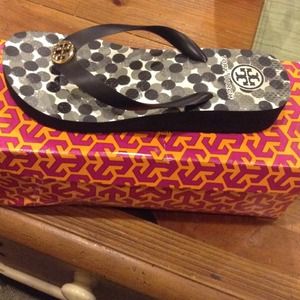 Tory Burch Black wedge