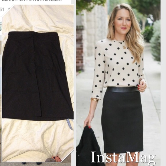Benetton black skirt Size 38/ US S