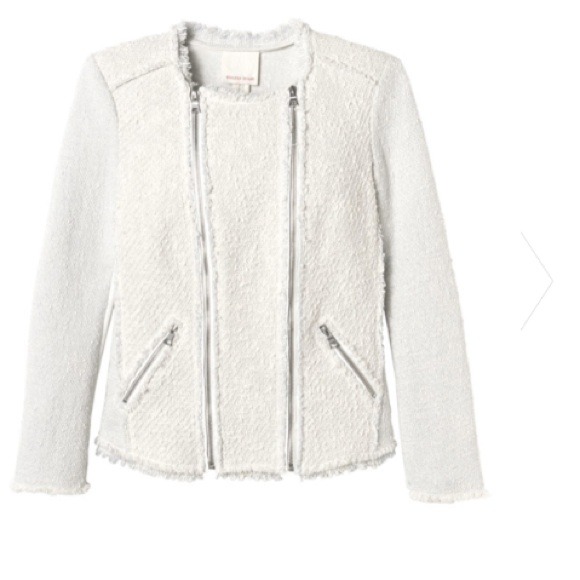 Rebecca Taylor Tweed Combo Jacket
