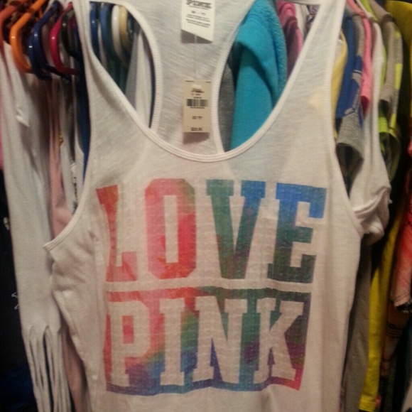 Victoria Secret PINK bling tank**SOLD**