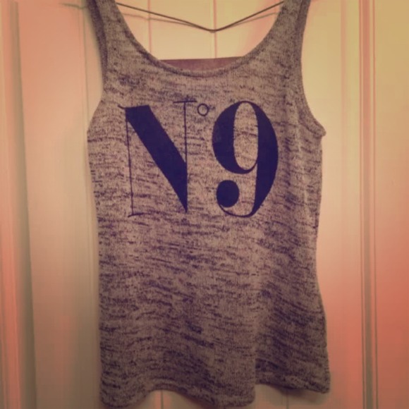 Sweater type tank with N*9 knitted in it. - Picture 1 of 3