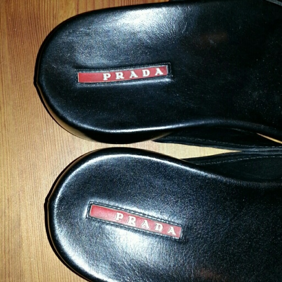 REDUCED!!summer sale!//Men's PRADA leather sandals