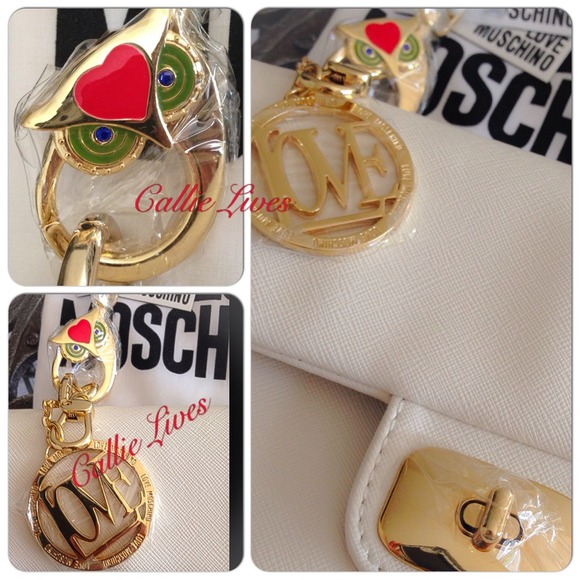 Moschino Ivory Owl Bag - Picture 2 of 4