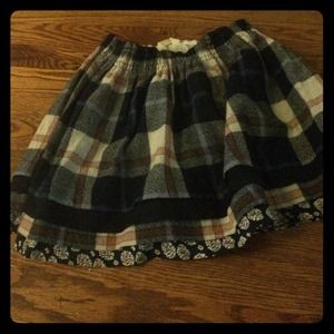 Hollister plaid skirt