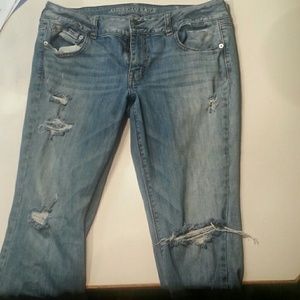 Distressed Artist Stretch Jeans