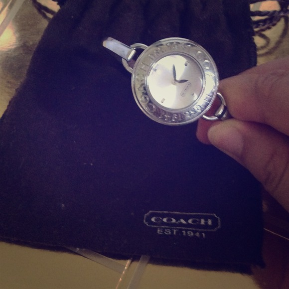 Authentic Coach women's watch.