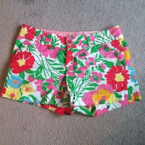 RARE Lilly pulitzer shorts: Garden by the sea