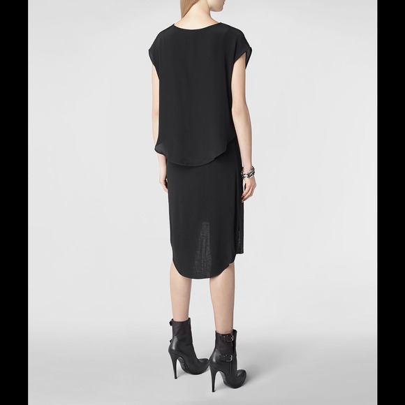 🎉HP🎉 All Saints Black Chale Dress OBO - Picture 2 of 2