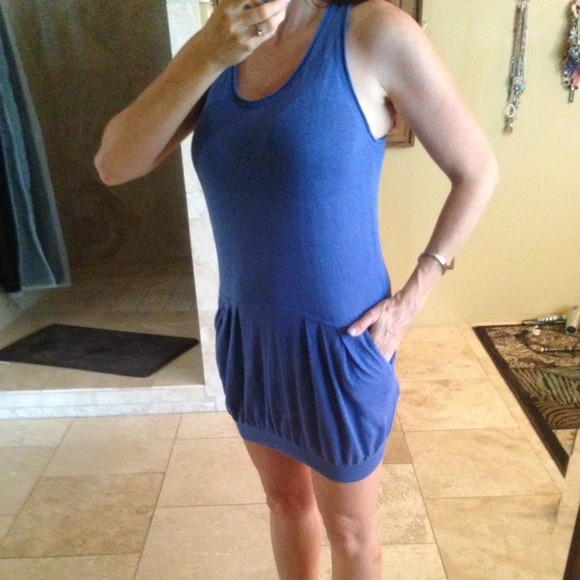 BCBG MaxAzria Linen Sweater Dress