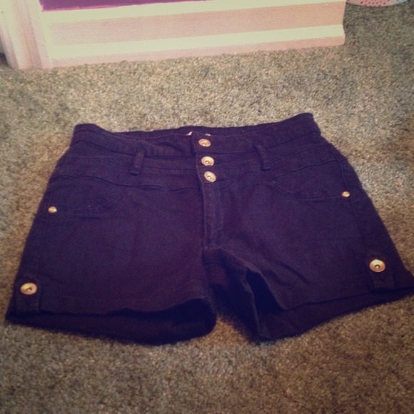 High waisted shorts