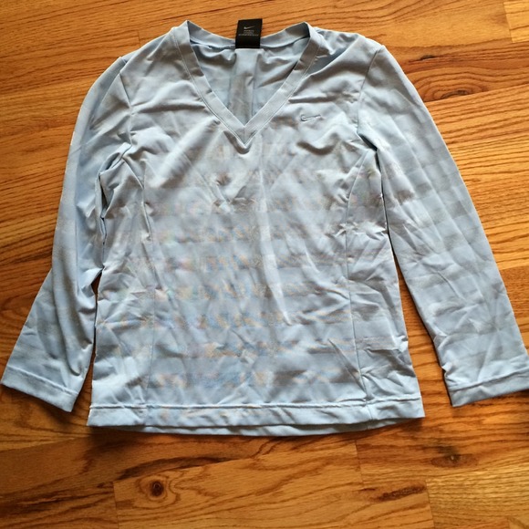 Blue gray shirt