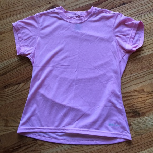 Light pink REI shirt