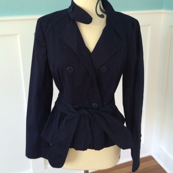 Trina Turk Navy Jacket