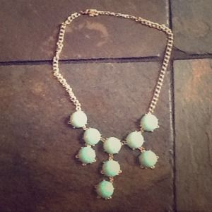 Turquoise statement necklace