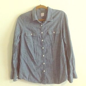 Denim wash jcrew shirt